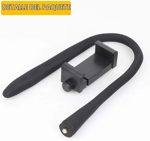 Vista 7 de iTODOS Soporte flexible portátil para teléfono celular para cinta de correr, bicicleta giratoria, cochecito, carrito de compras, cama, automóvil