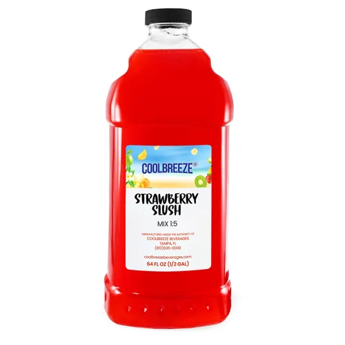 Vista 5 de Coolbreeze Blue Raspberry Slush - Mezcla de bebida congelada - Jarabe de sabor granizado listo para usar para Daiquiri Slushie Snowcone Machine Mix
