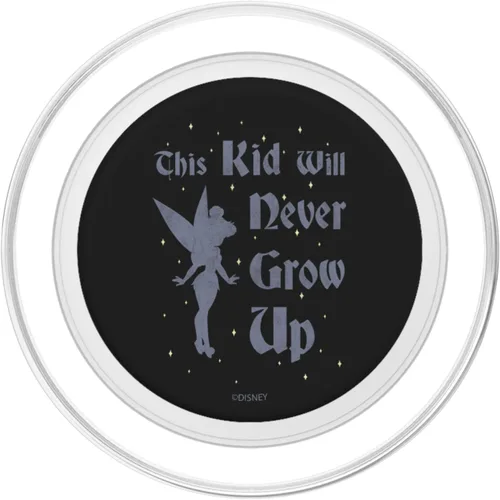 Vista 2 de Disney Peter Pan Tinkerbell Never Grow Up PopSockets MagSafe PopGrip para iPhone