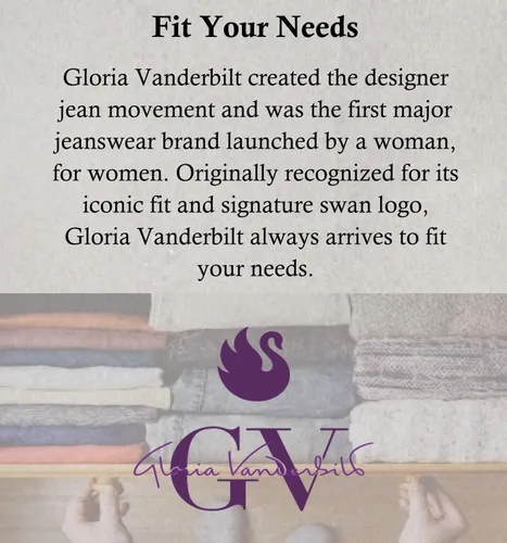 Vista 4 de Gloria Vanderbilt Amanda Classic - Jeans cónicos de tiro alto para mujer Aegean Teal