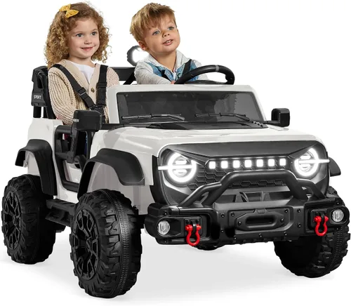 Vista 8 de Best Choice Products - Coche de paseo para niños de 12 V con control remoto Negro