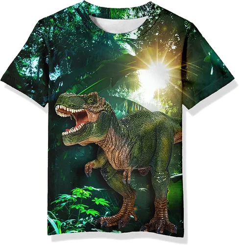 Vista 9 de Neemanndy Camisetas de manga corta con estampado 3D para adolescentes y niñas de 6 a 16 años Diseño 1