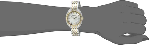 Vista 2 de Bulova 98R229 Reloj analógico de cuarzo de dos tonos para mujer Reloj de cuarzo