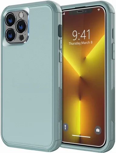 Vista 9 de Diverbox Funda para iPhone 13 Pro Max [a prueba de golpes] [a prueba de caídas]