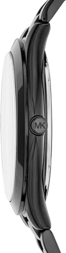 Vista 2 de Michael Kors Reloj de gran tamaño Slim Runway para hombre, reloj de acero inoxidable para hombres