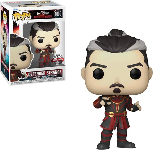 Vista 4 de Funko Marvel #1009 Doctor Extraño en El Multiverso de Madness Defender Strange (Exclusivo)