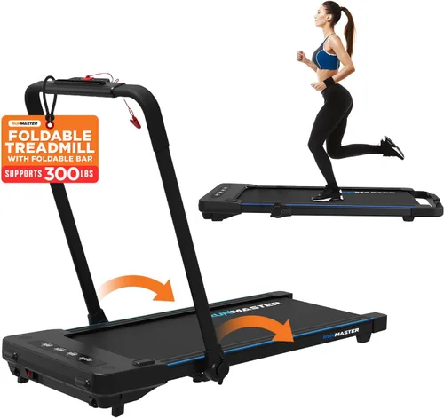 Vista 9 de RunMaster Under Desk Treadmill for Home and Office - 320lbs Weight Capacity, Quiet, Efficient, Walking Pad, Four LED Display, Space-Saving Portable