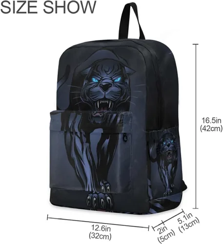 Vista 2 de senya Mochila de viaje para adultos, hombres y mujeres, T-Rex Dinosaur Surfer Mochila escolar ligera para estudiantes adolescentes, Varios