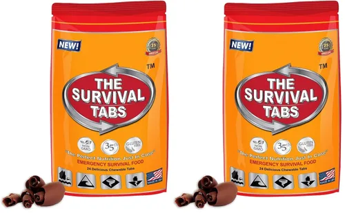 Vista 5 de Survival Tabs - Suministro de alimentos de emergencia - 2 tabletas