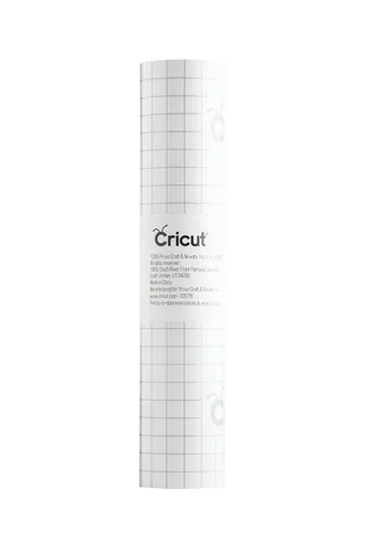 Vista 13 de Cricut Cinta de transferencia, 1 x 21 pies, hoja adhesiva de fácil transferencia para proyectos de vinilo, compatible con la mayoría de tipos