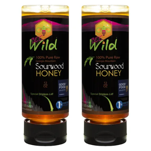 Vista 14 de Bee Wild 100% Pure Raw Honey - Gallberry 12 onzas