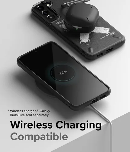 Vista 9 de Ringke Onyx - Funda protectora para teléfono compatible con Samsung Galaxy S22 Plus 5G (2022), diseño impreso, resistente, resistente, duradero, a