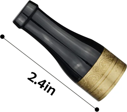 Vista 6 de Portafiltros de puros, juego portátil de boquilla para hombres y mujeres, soporte corto para puros con caja de regalo (dorado)