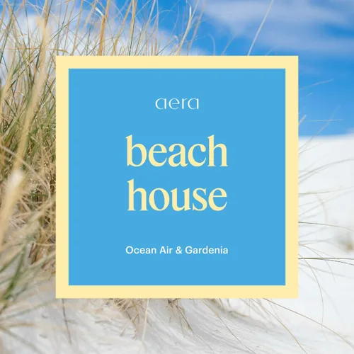 Vista 4 de Aera Difusor de fragancia de aceite esencial + paquete de aroma de Beach House para habitaciones grandes (500 a 1000 pies cuadrados), compatible