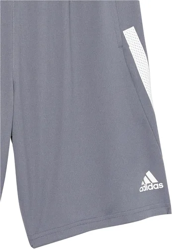 Vista 4 de adidas Boys Elastic Waistband Bold 3s Short