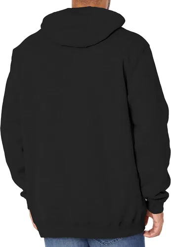 Vista 2 de Carhartt - Sudadera holgada para hombre, densidad media, con logotipo y estampado en la manga