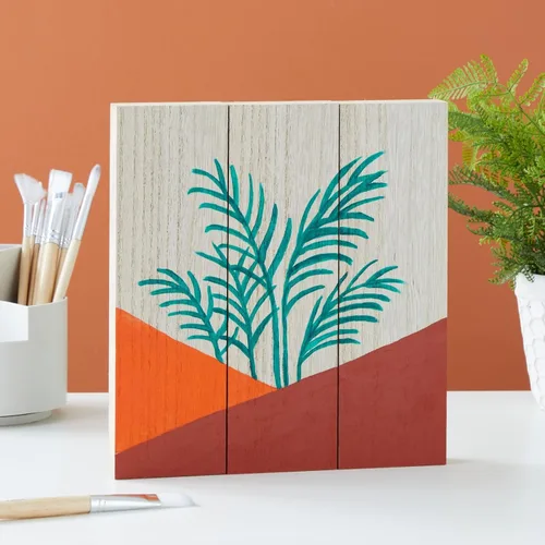 Vista 3 de Bright Creations Bloques de madera – Tablas de madera para manualidades y proyectos de tablero de MDF – Bloques de tallado y superficie de pintura