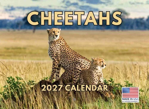 Vista 53 de Calendario mensual de pared de alpaca 2025 Fabricado en Estados Unidos