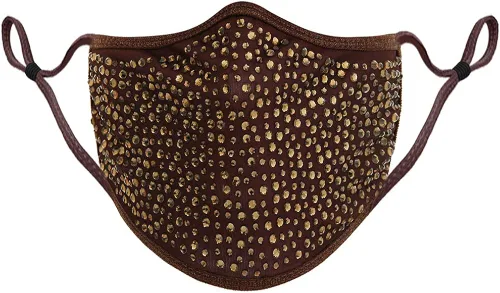 Vista 2 de CCbodily Máscara de Halloween Kunoichi para mujer máscara de mascarada collar de joyería para mujer