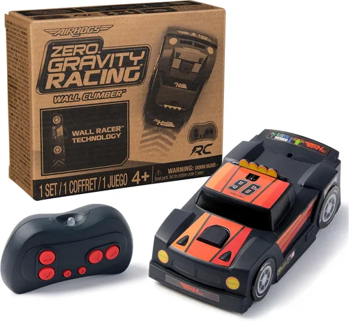 Vista 10 de Air Hogs Zero Gravity Sprint - Auto de carreras para pared, a control remoto, recargable por USB-C, para interiores, más de 4 pulgadas, juguetes