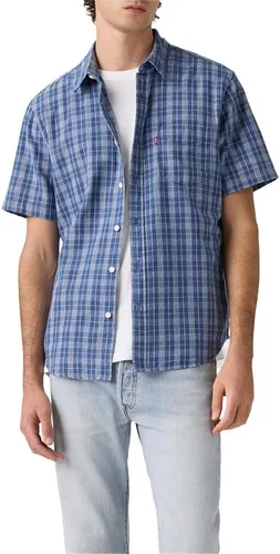 Vista 46 de Levi's - Camisa clásica de manga larga con 1 bolsillo con botones para hombre Caviar