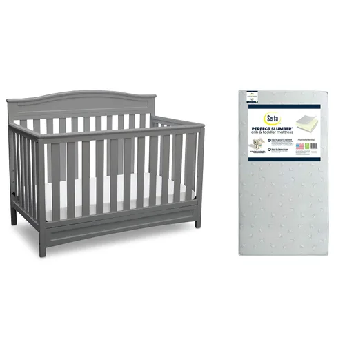 Vista 14 de Delta Children Emery - Cuna convertible 4 en 1 para bebés