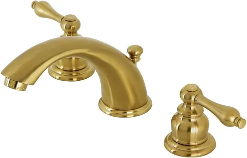 Vista 16 de Kingston Brass KB976AL - Grifo victoriano de baño extendido, cobre antiguo, 10 x 5.75 x 4.06