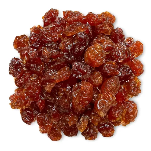 Vista 3 de Cerezas ácidas secas orgánicas, 1 libra, ligeramente endulzadas, sin hueso, sin OMG, kosher, sin sulfuro, ácidas, a granel