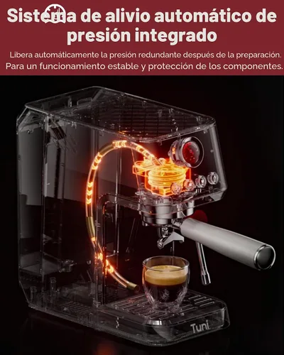 Vista 7 de Tuni E2 Gen3 - Máquina de café expreso de doble caldera con potencia de Marfil
