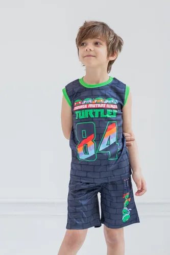Vista 4 de Teenage Mutant Ninja Turtles Conjunto de traje de 3 piezas camiseta sin mangas