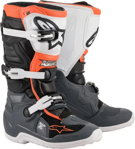 Vista 21 de Alpinestars Botas Tech 7S Unisex Juveniles Rojo