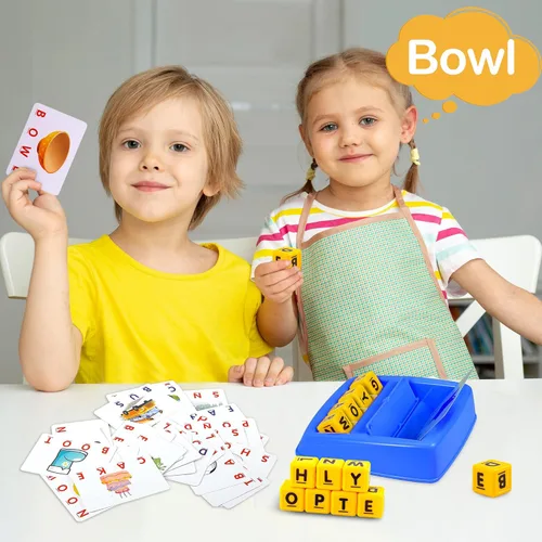 Vista 6 de Fenikso - Juego de combinación de letras, ortografía del alfabeto y lectura de palabras, reconocimiento de objetos y colores, juguete educativo