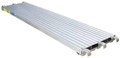 Vista 3 de CBM Scaffold All Aluminum Deck 75 lb sper sq. Ft. nominal 19-1/4" de ancho por 7' de largo