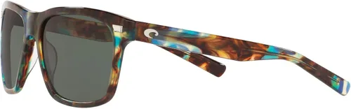 Vista 3 de Costa Del Mar Aransas - Gafas de sol redondas para hombre Gris