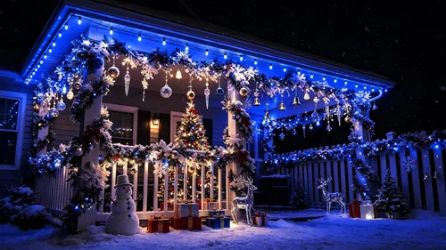 Vista 7 de Bombilla azul S14 de plástico de 2 W LED de repuesto para luces de cadena de luces interiores y exteriores, inastillable, base E26, filamento E26
