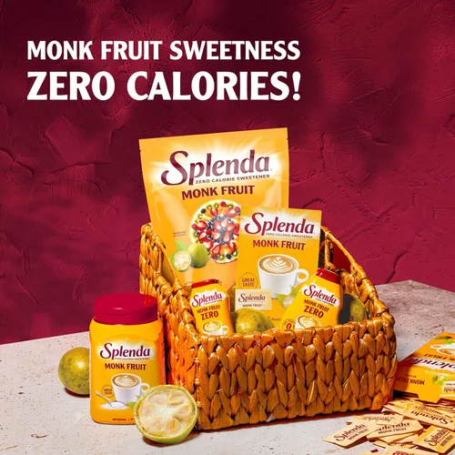 Vista 4 de SPLENDA Monk Fruit - Gotas edulcorantes líquidas sin calorías, 1.68 onzas líquidas