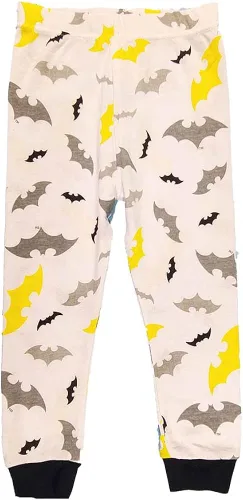 Vista 5 de DC Comics Conjunto de pijama de cuatro piezas de Batman para niños pequeños