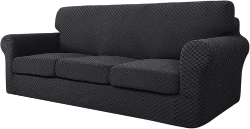Vista 130 de YEMYHOM - Fundas elásticas para cojín individual, protector de sofá, silla, asiento, funda deslizante, funda suave de sofá, reemplazo, grande, a