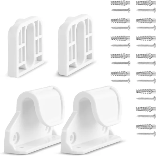 Vista 15 de HAMOPY Puerta retráctil para bebé, 33 pulgadas de alto, se extiende hasta 55 pulgadas de ancho, puertas de bebé duraderas con bloqueo automático