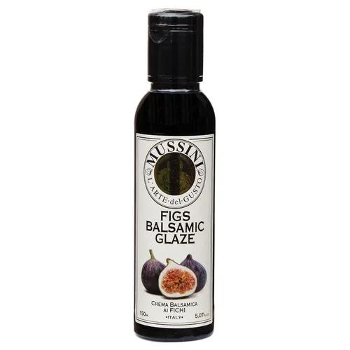 Vista 3 de Mussini Crema, Fichi - Esmalte balsámico con higo, botellas de 5.07 onzas (paquete de 2)