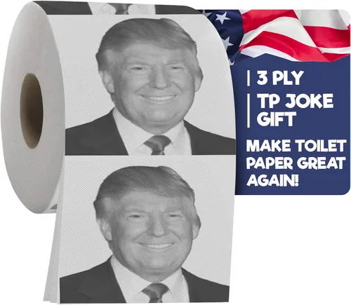 Vista 11 de Alexandria Ocasio-Cortez - Rollo de papel higiénico político divertido de Gagster – Broma de TP Regalo Demócrata y Republicano, regalos de broma