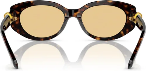 Vista 4 de Swarovski Women's Sk6002f Low Bridge Fit Oval Sunglasses