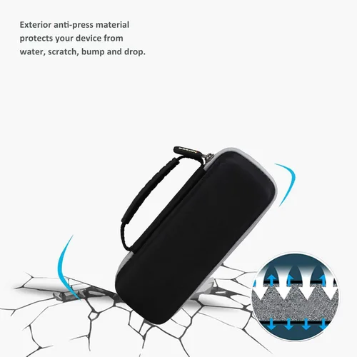 Vista 9 de Aproca Funda compatible con videocámara Panasonic Full HD V900 / HC-V785 / HC-V180K/ HC-W580K / HC-V380K videocámara, bolsa de almacenamiento