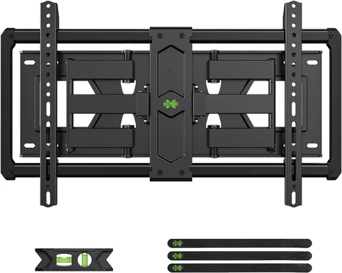 Vista 13 de USX MOUNT - Soporte de extensión de montaje en pared para televisor con placa de pared, ajuste para travesaños de madera de 16-24 pulgadas y fácil