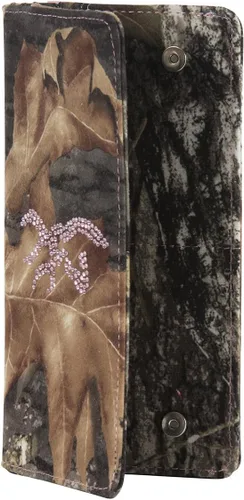 Vista 4 de Brn Bkmark Bling Wallet CamoPink Signature Products Group Bgt1131, Rosado