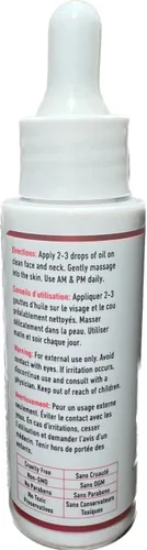 Vista 3 de Astaxantina-A Aceite Facial Orgánico - Hidratante Facial - Hidratante Facial para Mujeres - Aceite Facial para Mujeres - Aceite de piel para la cara