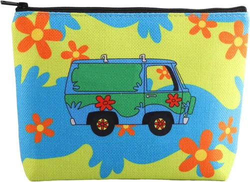 Vista 7 de Bolsa de hombro de película de dibujos animados Máquina de bolsa de mano para automóvil, regalo para mejor amigo, bolsa misteriosa para furgoneta