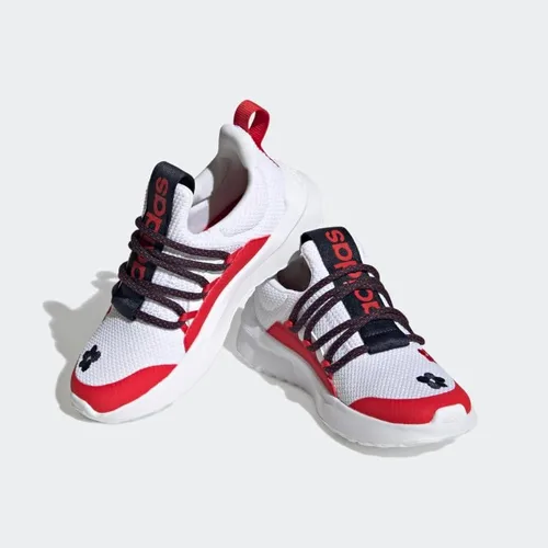 Vista 5 de adidas Zapatos de encaje Lite Racer Adapt 5.0 para niños