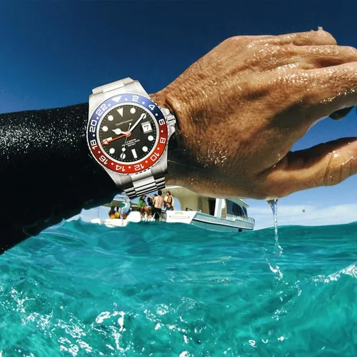 Vista 6 de DANIEL GORMAN Specialty - Correa de reloj de cuarzo para cronógrafo con 164.0ft impermeable, 4 manecillas de reloj, a prueba de golpes, perfecto