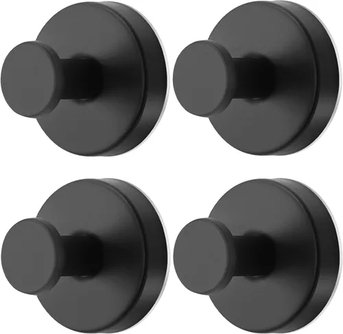 Vista 12 de Ganchos de Ventosa para Ducha, Ganchos de Toalla Sin Taladrar para Pared de Baño, Cocina, Vidrio, Espejo, Azulejos - Ideales para Colgar Toallas